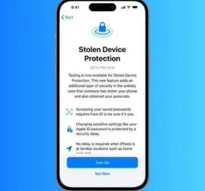 永康苹果授权维修店分享被盗设备保护功能开启方法 